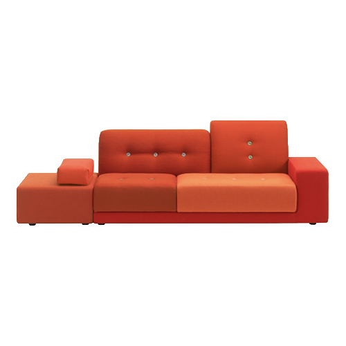 Vitra Polder Sofa rood