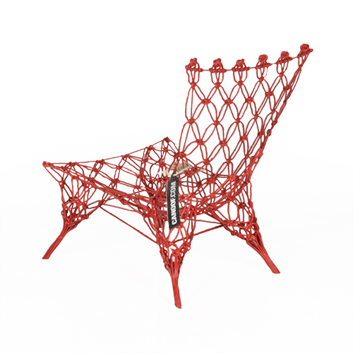 Knotted Chair rood