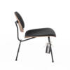 Vitra LCM fauteuil leder zwart