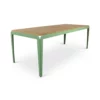Weltevree bended tafel hout groen