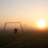 Weltevree Serious Swing schommel geel
