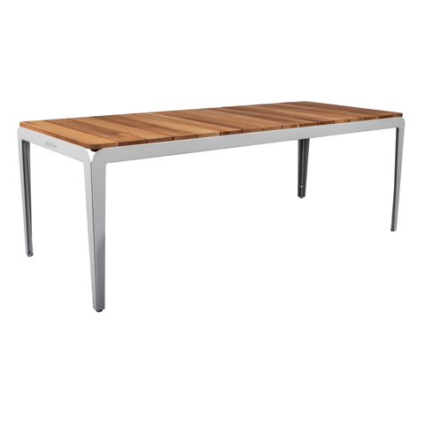 weltevree bended tafel hout grijs