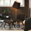 Moooi Double shade vloerlamp zwart