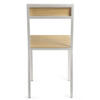 Muller van severen aluminium chair hout