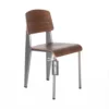 Vitra Standard Chair notenhout grijs