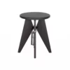 Vitra tabouret bois bijzettafel zwart