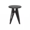 Vitra tabouret bois bijzettafel zwart