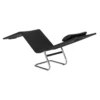 Vitra MVS Chaise lounge zwart