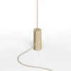 Flos Skynet motion vloerlamp goud kleurig