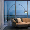 Flos Arco vloerlamp wit marmer