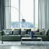Flos Arco 6 booglamp zilver