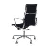 Vitra EA119 bureaustoel zwart hopsak chroom