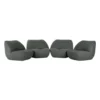 Moooi Kiss fauteuil groen