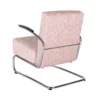 Gispen 405 fauteuil oranje/wit