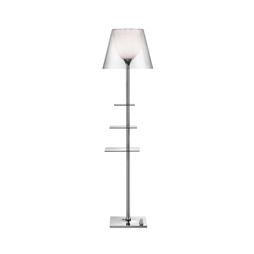 Flos Bibliotheque nationale vloerlamp transparant