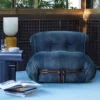 Cassina Soriana fauteuil denim