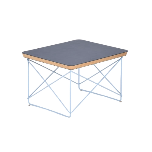 Vitra LTR bijzettafel linoleum blauw