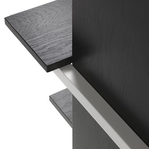 Pastoe Berlijnse stoel zwart/wit