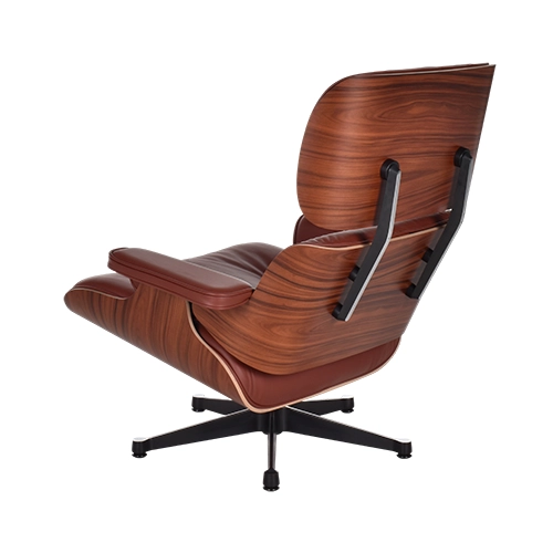 Vitra Eames Lounge chair bruin leder