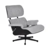 Vitra Eames Lounge chair Nubia blauw zwart essenhout