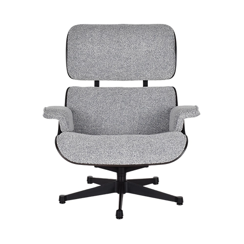 Vitra Eames Lounge chair Nubia blauw zwart essenhout