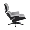 Vitra Eames Lounge chair Nubia blauw zwart essenhout