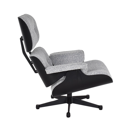 Vitra Eames Lounge chair Nubia blauw zwart essenhout