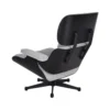 Vitra Eames Lounge chair Nubia blauw zwart essenhout