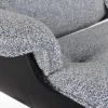 Vitra Eames Lounge chair Nubia blauw zwart essenhout