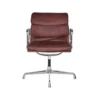 Vitra EA208 softpad aubergine leder